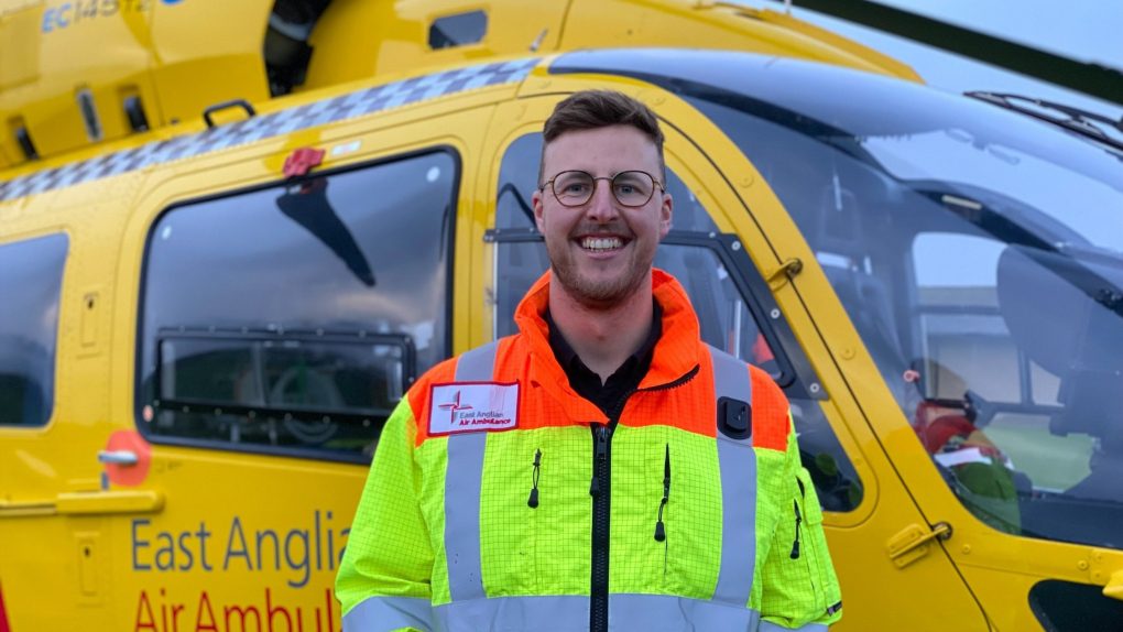 Critical Care Paramedic Liam Sagi