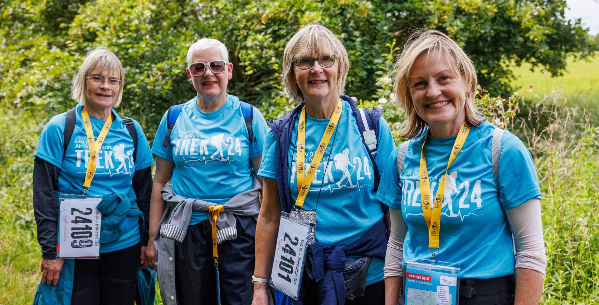 four ladies at trek 24 beds