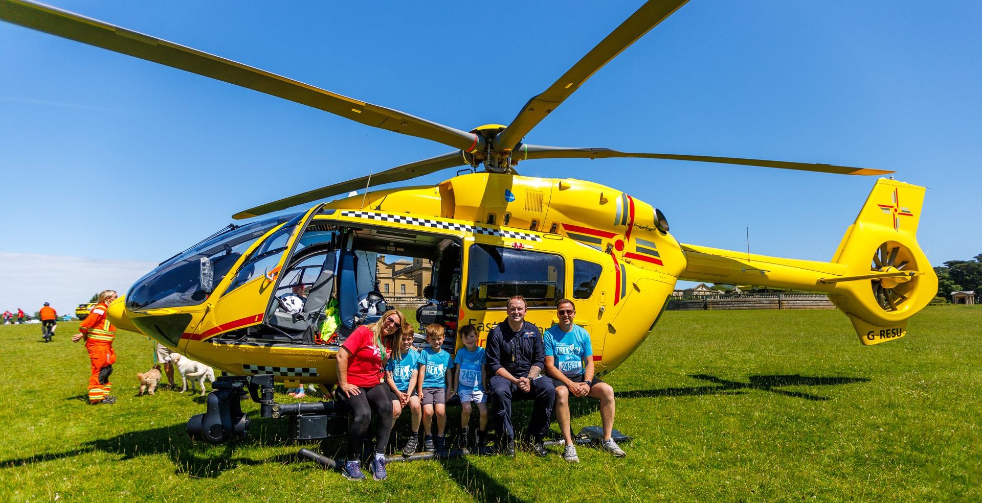 Helicopter at Trek 24