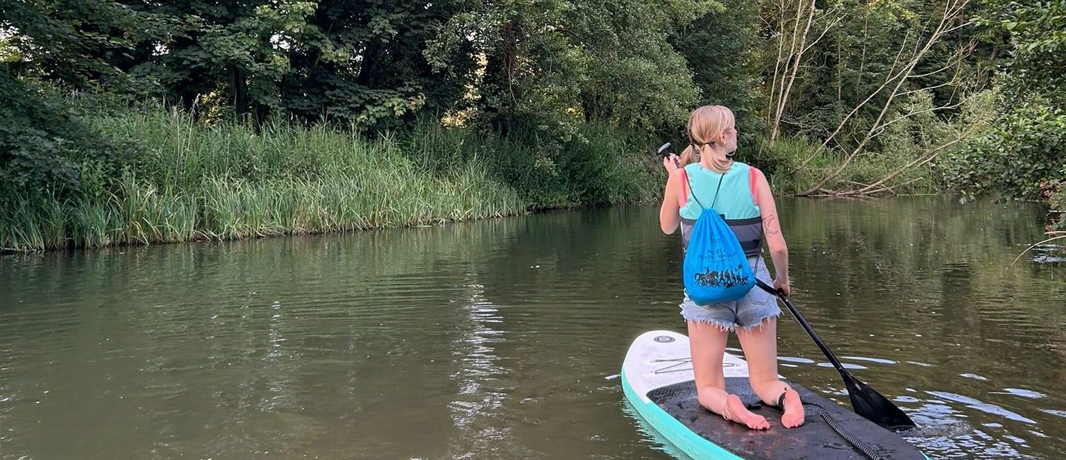 Paddleboarding for Together We Splash