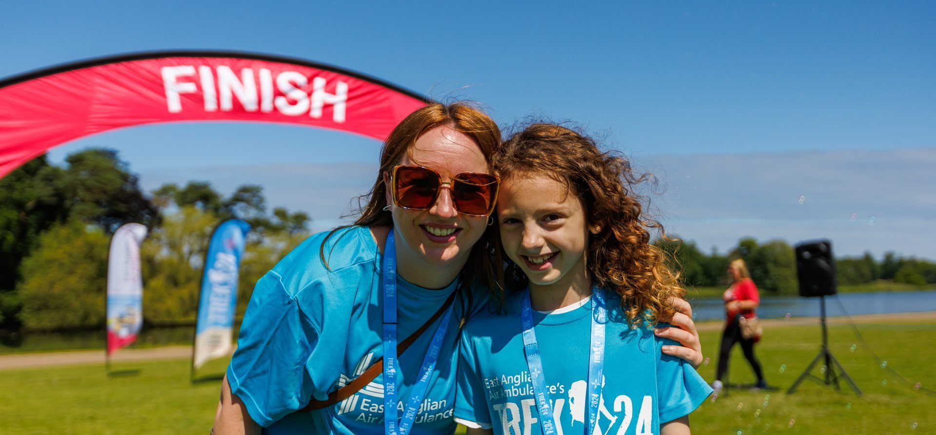 Trek 2.4 finish line