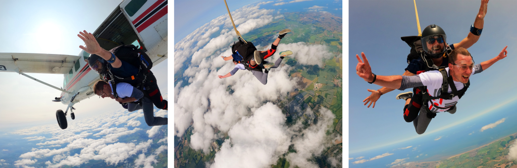 Jack skydiving montage
